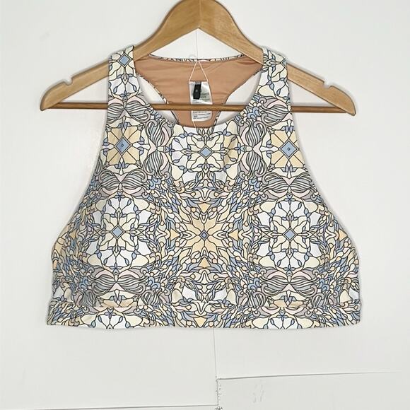 J. Crew Other - NWT J. Crew Active Longline Swim Top in kaleidoscope print